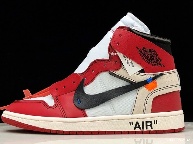 Retro The 1 Jordan AA3834-101 Ten Air Off-White Chicago 0821